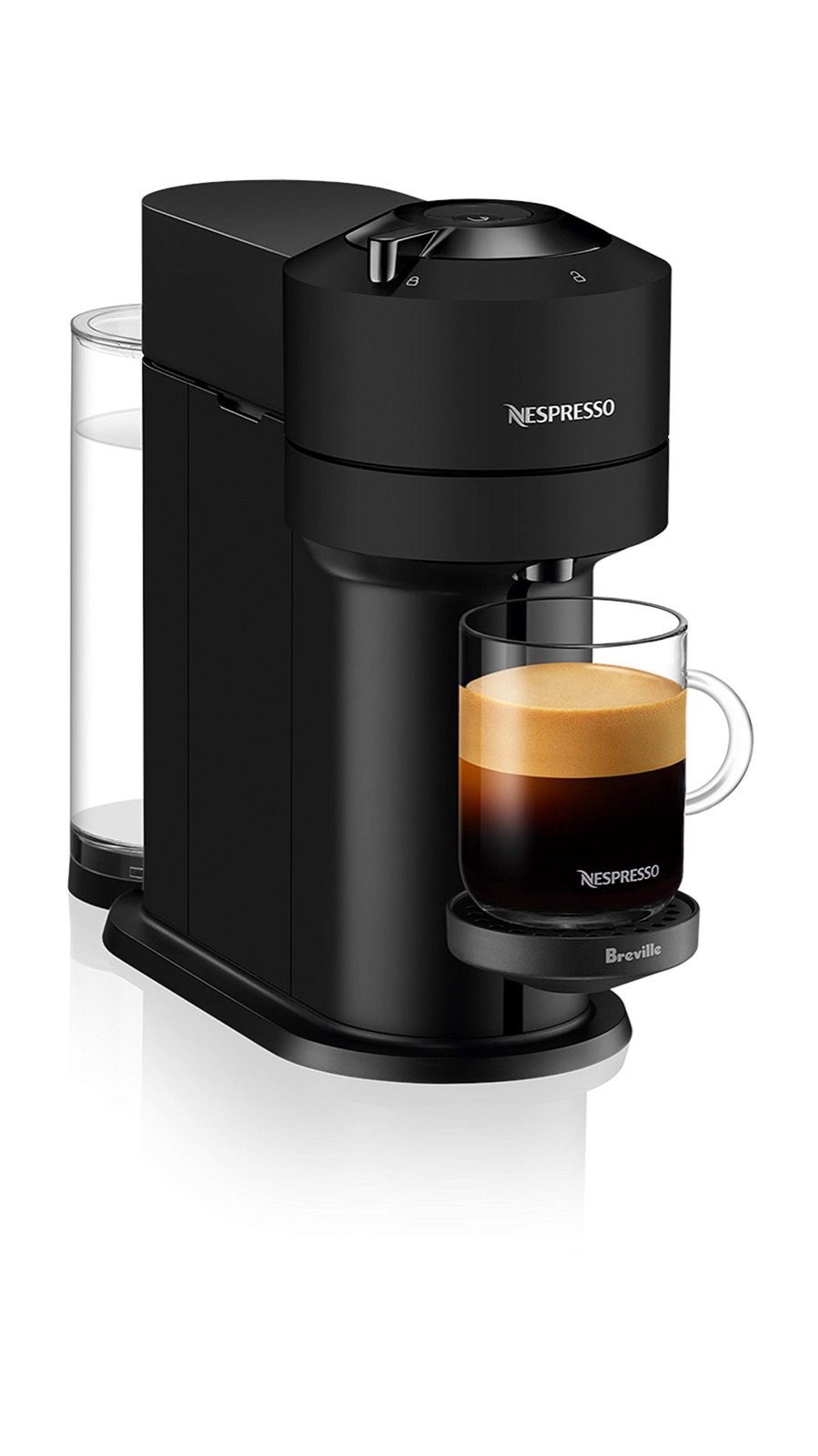 Nespresso Vertuo Coffee and Espresso Maker by Breville, Matte Black