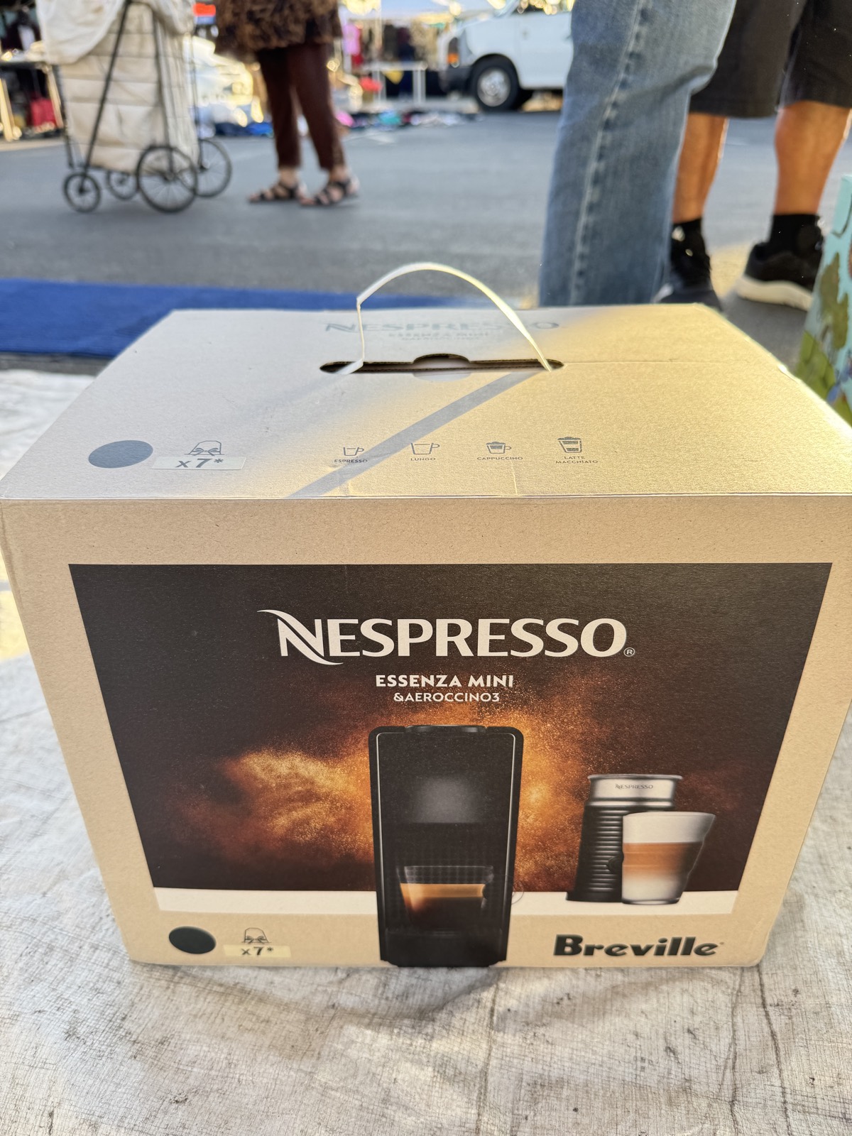 Nespresso Vertuo Coffee and Espresso Maker by Breville, Matte Black