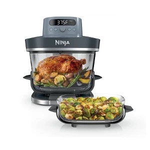 Ninja Crispi Pro 6-in-1 Countertop Glass Air Fryer, 6-Qt & 2.5-Qt